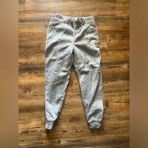 Nike light blue/gray Sweatpants with Elastic Cuffs